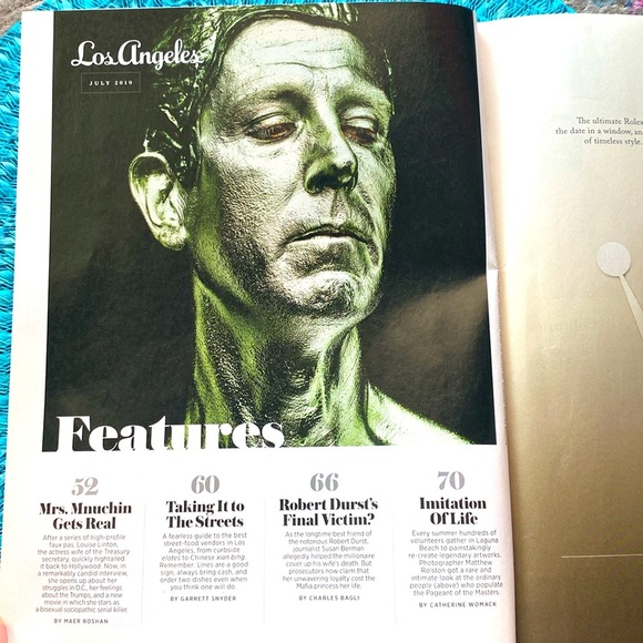 ROBERT DURST LOS ANGELES MAGAZINE July 2019 - Picture 4 of 6